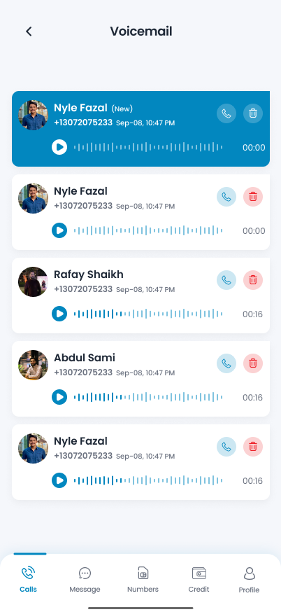 Digitaurus app voicemail
